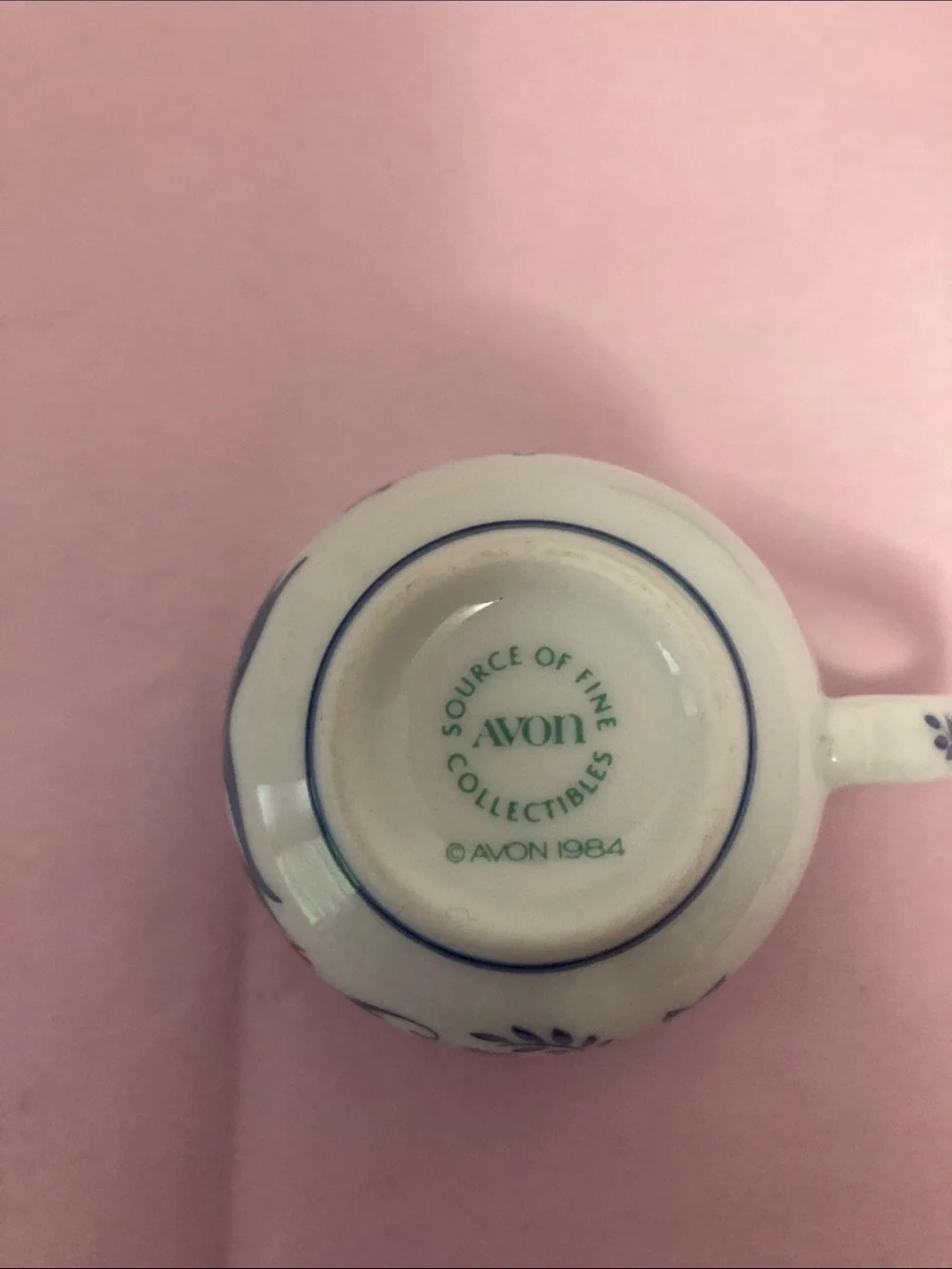 Vintage Avon European cup & saucer set of two Demitasse (Italy) the Netherlands